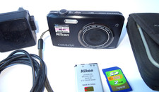 Câmera Digital Nikon Coolpix S5200 16MP WiFi - Carregador, Bateria e Cartão SD 2GB, usado comprar usado  Enviando para Brazil