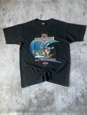 Camiseta Vintage Harley-Davidson Daytona Beach Bike Week Anos 90 Surf Gráfico EUA Louca, usado comprar usado  Enviando para Brazil