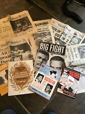 Muhammad ali memorabilia. for sale  DAVENTRY