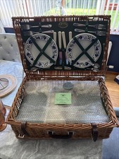 Vintage picnic hamper for sale  LISBURN