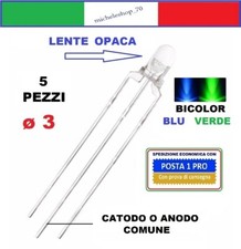 Diodo led bicolore usato  Carapelle