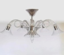 Lampadario vetro murano usato  Serrenti