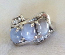 Platinum three stone for sale  Pasadena