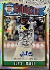 ADAEL AMADOR 2025 Bowman Chrome novato do ano favoritos controle remoto automático 004/150 comprar usado  Enviando para Brazil