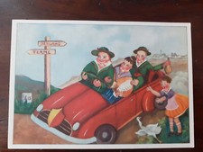 Cartolina gioppini bergamo usato  Pisogne