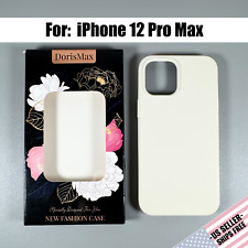 Capa projetada para iPhone 12 PRO MAX: Branca Vintage | Silicone Líquido | Slim Fit comprar usado  Enviando para Brazil