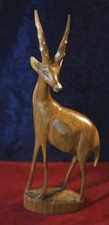 Holzskulptur figur antilope gebraucht kaufen  Fuldabrück