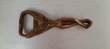 Flaschenöffner messing nackte gebraucht kaufen  Deutschland