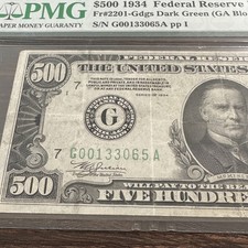 1934 500 dollar for sale  Chicago