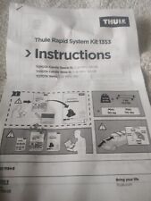 Thule 1353 fitting for sale  CHESTERFIELD