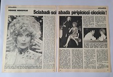 Minnie minoprio clipping usato  Rivoli