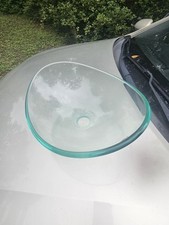 Oval transparent tempered for sale  Townsend