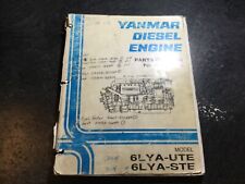 Catálogo de peças de motor diesel marinho Yanmar 6LYA-UTE & 6LYA-STE 6 cilindros turbo comprar usado  Enviando para Brazil