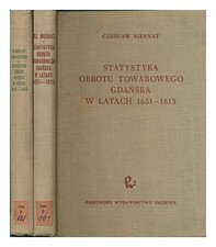 Hoszowskiego, Stanislawa [Ed Zrodla Do Dziejow Handlu I Zeglugi Gdanska / Pod na sprzedaż  Wysyłka do Poland