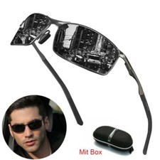 Aluminium herren sonnenbrille gebraucht kaufen  Hamburg