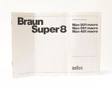 Braun super nizo gebraucht kaufen  Morsbach