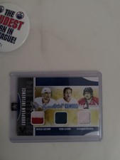 Usado, 2012 ITG EUROPEAN INFLUENCE SUPERLATIVE COMBOS 1/1 LIDSTROM/SELANNE/OVECHKIN 1/1 comprar usado  Enviando para Brazil