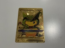 Pokemon Pikachu Mega Rayquaza 780hp cartão de arte de fã folha de ouro comprar usado Pokemon Pikachu Mega Rayquaza 780hp cartão de arte de fã folha de ouro comprar usado  Enviando para Brazil