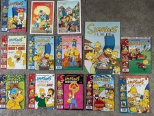 Simpsons comics x18 for sale  COLCHESTER