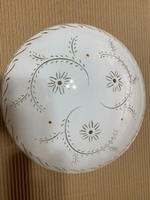 Vintage glass ceiling for sale  Triangle