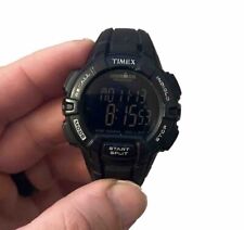 Timex Ironman Triathlon Indiglo T5K793 relógio digital data dia cronógrafo 45 mm preto comprar usado  Enviando para Brazil