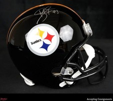Réplica em tamanho real assinada por Troy Polamalu capacete NFL Steelers AUTO com certificado de autenticidade JSA comprar usado  Enviando para Brazil