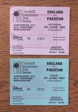 1987 england pakistan for sale 1987 england pakistan for sale  BURNLEY