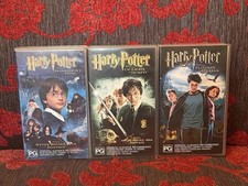 Harry Potter: Pedra Filosofal + Câmara Secreta + Prisioneiro de Azkaban VHS comprar usado  Enviando para Brazil