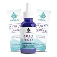 Usado, Óleo de ansiedade StrongLife | Alívio do estresse e ansiedade | 8 ingredientes ativos - 30 ml comprar usado  Enviando para Brazil