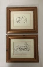 Vintage framed winnie for sale  CROMER