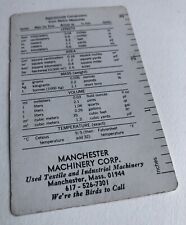 Vintage manchester machinery for sale  Lomita