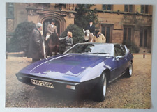 Lotus elite leaflet for sale  BOURNE