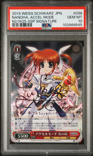 2013 BRANCO PRETO JAPONÊS SSP SIG #036 NANOHA, MODO ACEL PSA 10 comprar usado  Enviando para Brazil