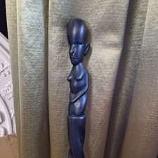 Vintage antique ebony for sale  HORSHAM