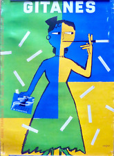 Affiche pub cigarettes d'occasion  L'Isle-sur-la-Sorgue