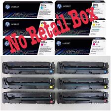 Cartucho de toner 6PK genuíno HP 201A CF401A CF402A CF403A INTRODUTÓRIO 90-100% comprar usado  Enviando para Brazil