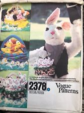 Vogue patterns 2378 for sale  RIPLEY