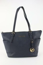 Bolsa tote Michael Kors couro azul jet set Sullivan 2mk1101 comprar usado  Enviando para Brazil