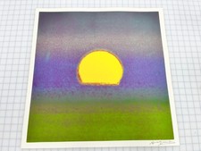 Andy Warhol - "Sunset 233" 1972 Lt. Ed. impressão assinada 22,5 x 22,5 polegadas sem moldura comprar usado  Enviando para Brazil