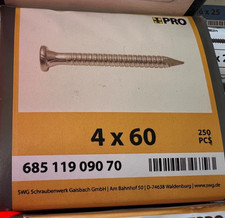 Swg ankernägel 4x60mm gebraucht kaufen  Lotte