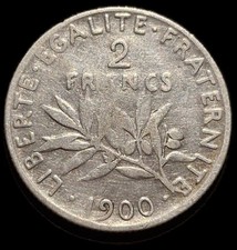 Francs semeuse 1900 d'occasion  Soyaux