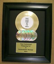 Personalized gold record for sale  Wichita Falls
