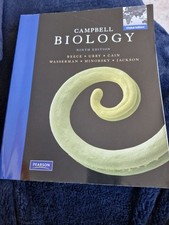 Campbell biology 9th for sale  STOKE-ON-TRENT