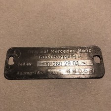 Schild mercedes ponton gebraucht kaufen  Baden-Baden