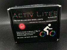 Luzes de LED para rodas de bicicleta Activ Life pacote com 2 pneus, usado comprar usado  Enviando para Brazil