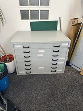 Metal plan chest for sale  HOVE