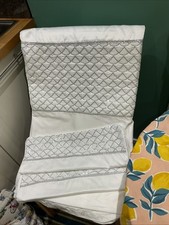 White double quilt for sale  DURHAM