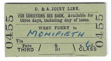Railway tickets scotland for sale  CRAIGAVON