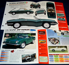 1969 Fiat 850 Spider Specs Info pôster original folheto vintage 69 comprar usado  Enviando para Brazil