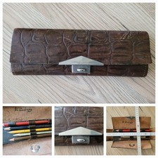 Altes federmäppchen leder gebraucht kaufen  Postbauer-Heng